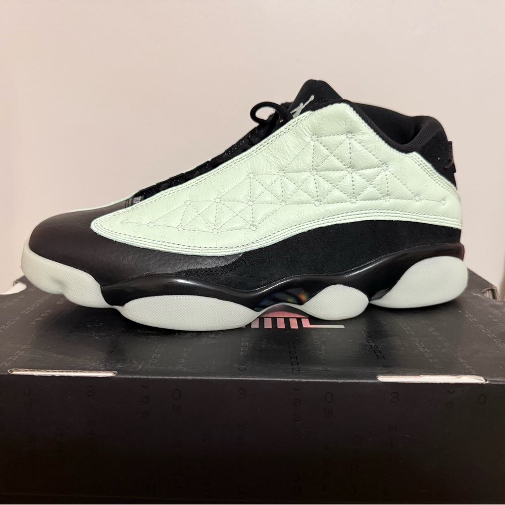 Jordan Air 13 Retro Low in Barely Green and Black